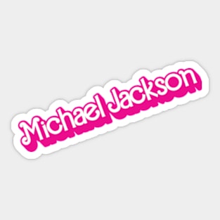 Michael Jackson x Barbie Sticker